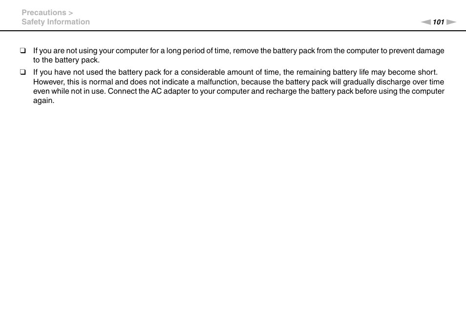 Sony VAIO VGN-FW User Manual | Page 101 / 159