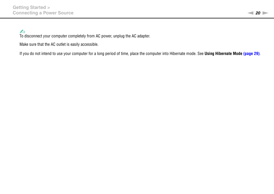Sony VAIO VGN-FW User Manual | Page 20 / 159