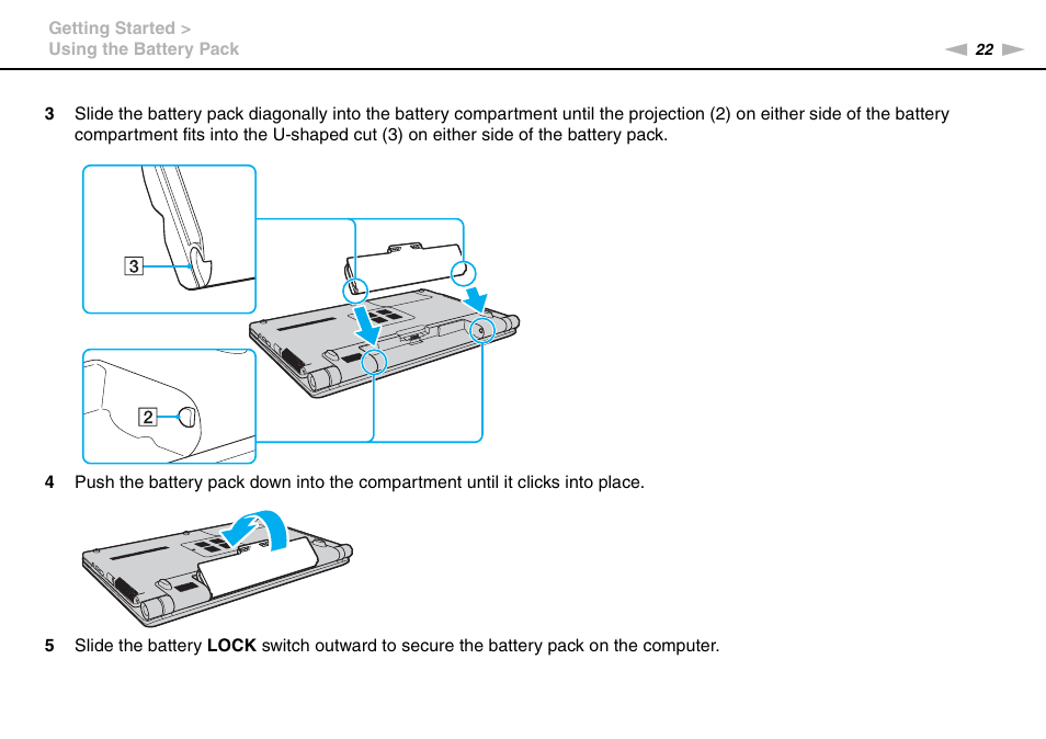 Sony VAIO VGN-FW User Manual | Page 22 / 159
