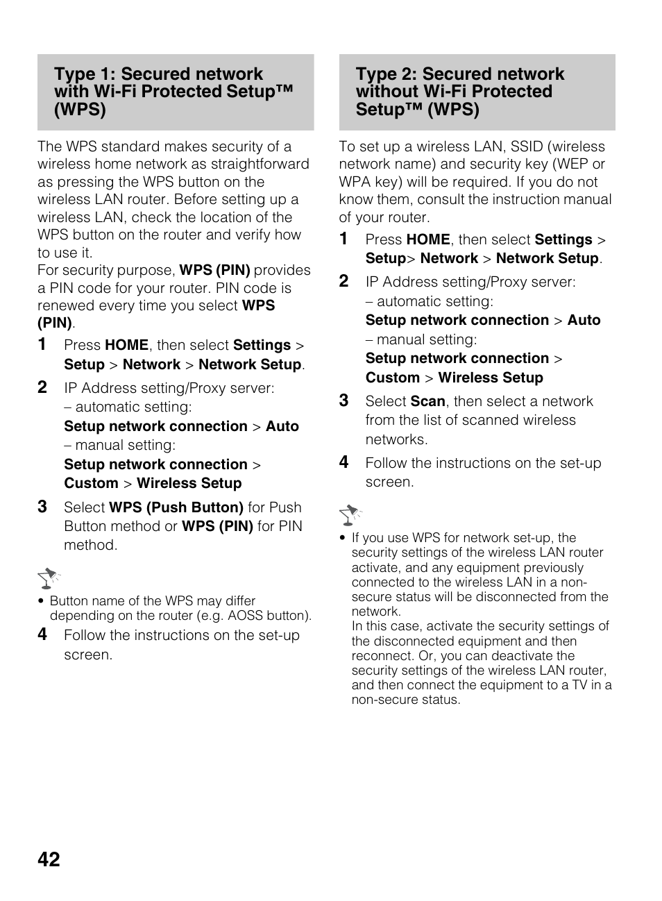 Sony BRAVIA 4-418-730-11(1) User Manual | Page 42 / 88