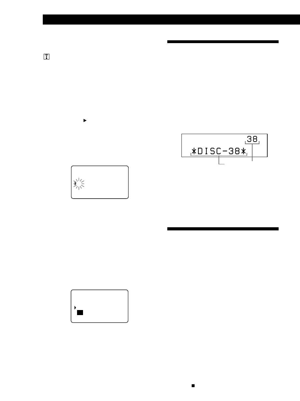 Especificar o próximo disco que quer reproduzir, Reproduzir um cd | Sony CDP CX555ES User Manual | Page 60 / 128