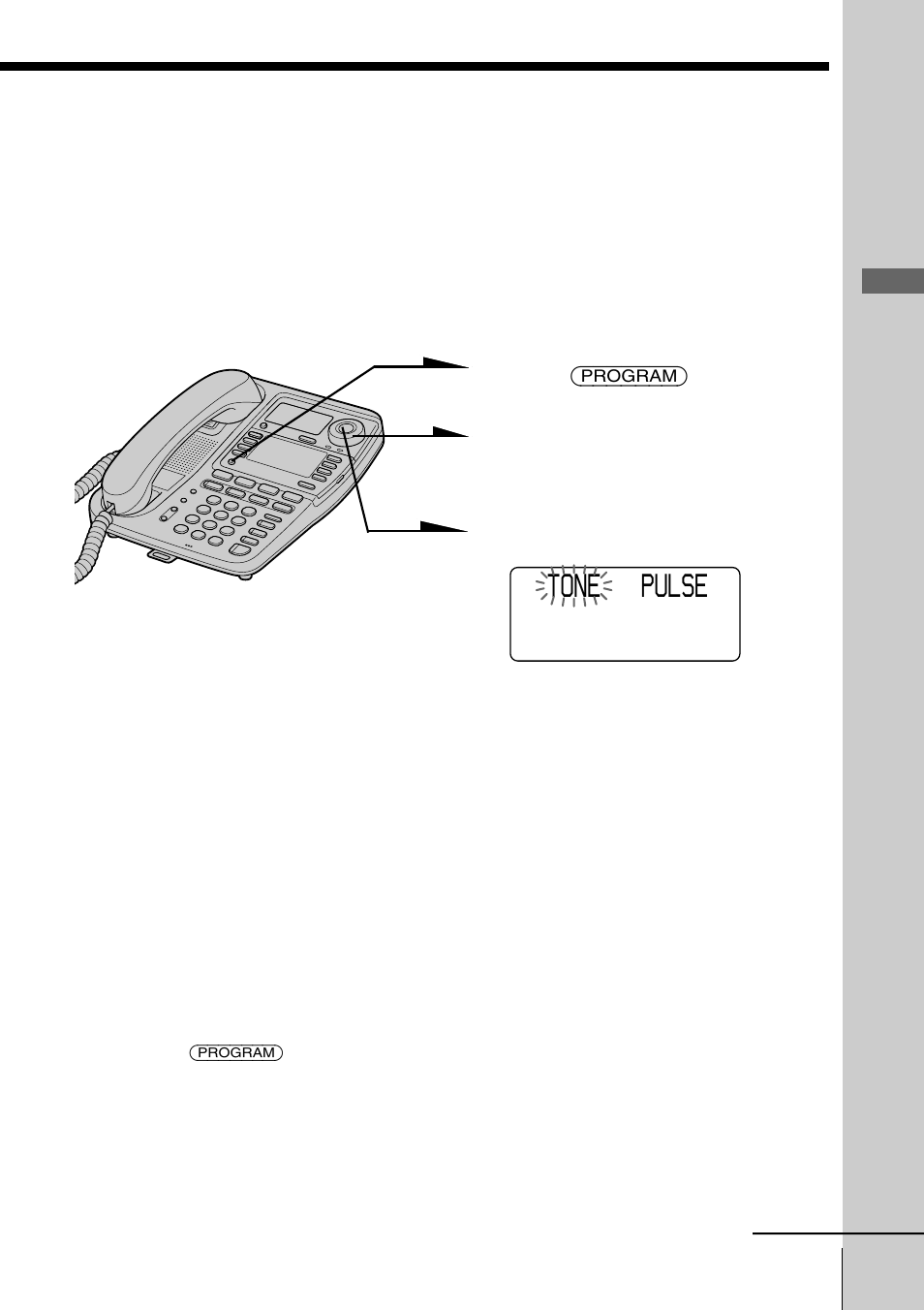 Tone pulse | Sony IT-M804 User Manual | Page 17 / 80