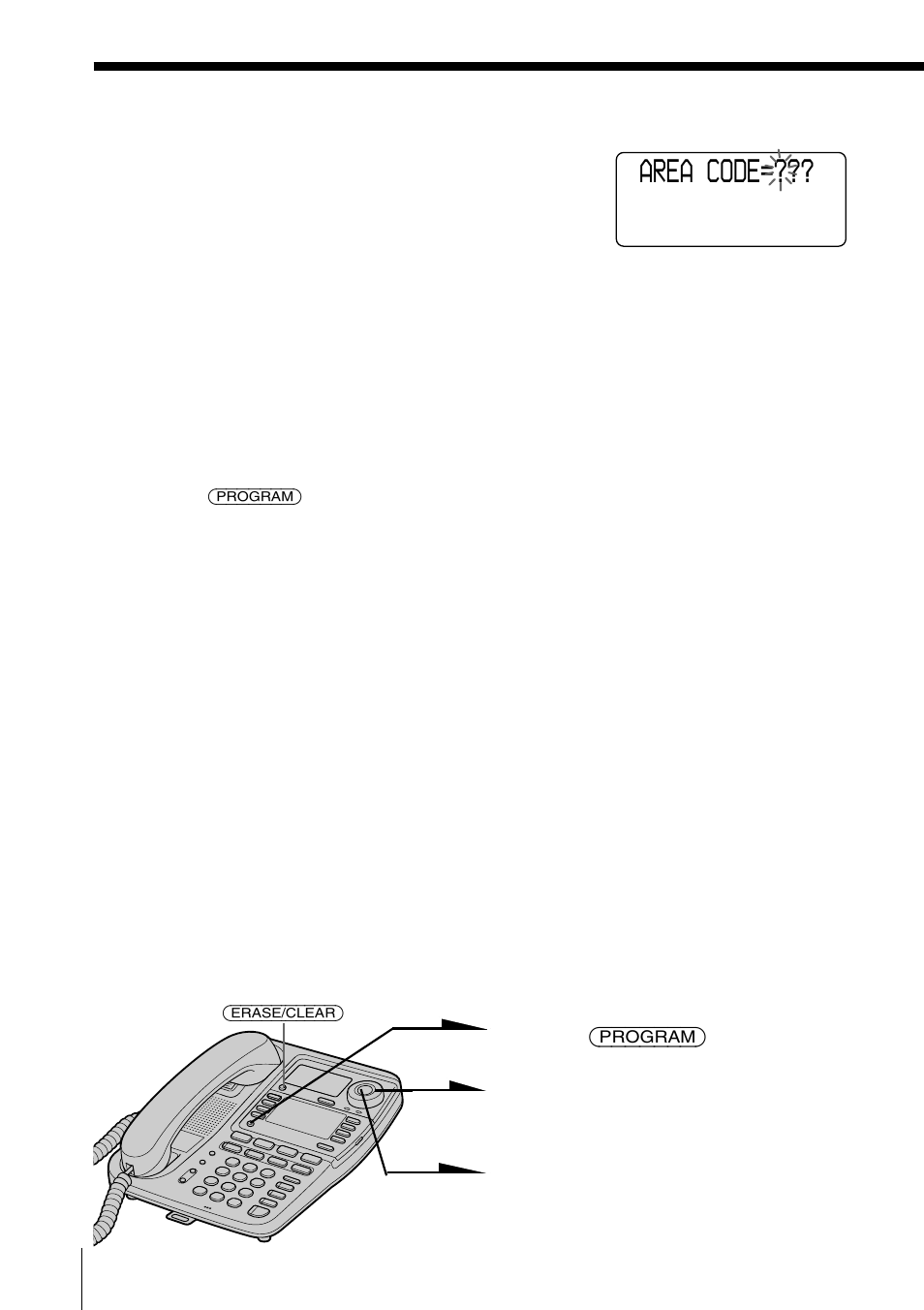 Area code | Sony IT-M804 User Manual | Page 20 / 80