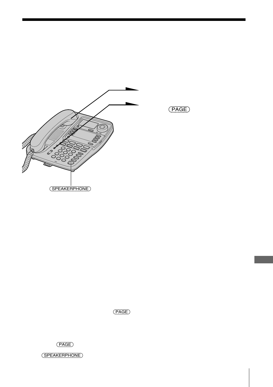 Voice paging (page) | Sony IT-M804 User Manual | Page 65 / 80