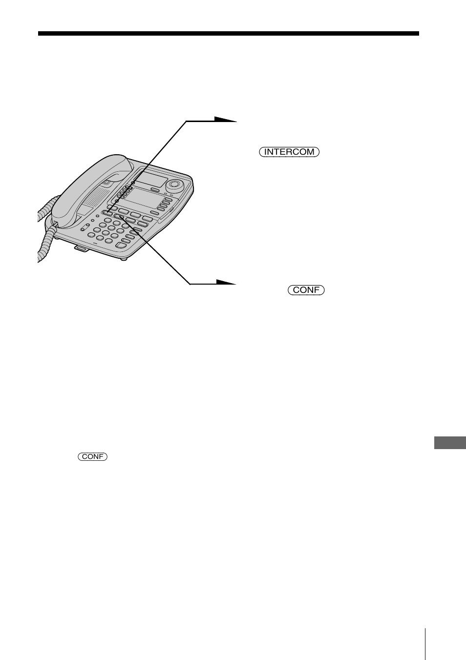 Having an intercom conference call | Sony IT-M804 User Manual | Page 67 / 80