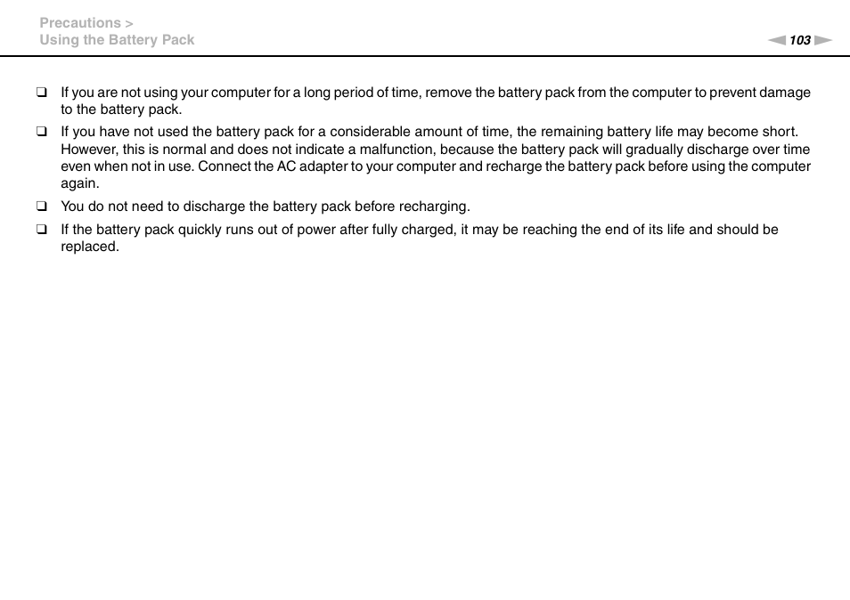 Sony VAIO VGN-NS300 User Manual | Page 103 / 146