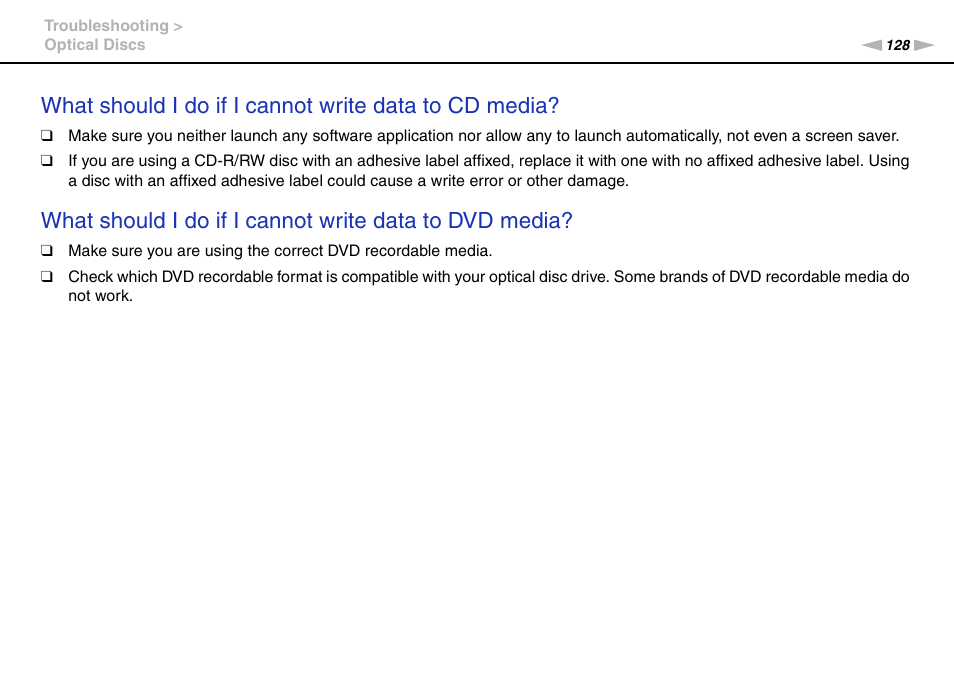 Sony VAIO VGN-NS300 User Manual | Page 128 / 146