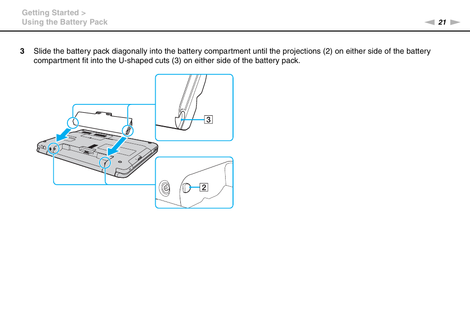 Sony VAIO VGN-NS300 User Manual | Page 21 / 146