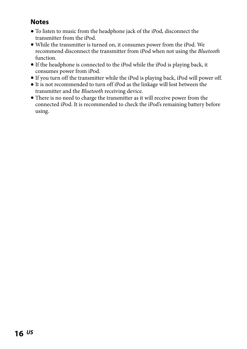 Sony DR-BT101IK User Manual | Page 16 / 92