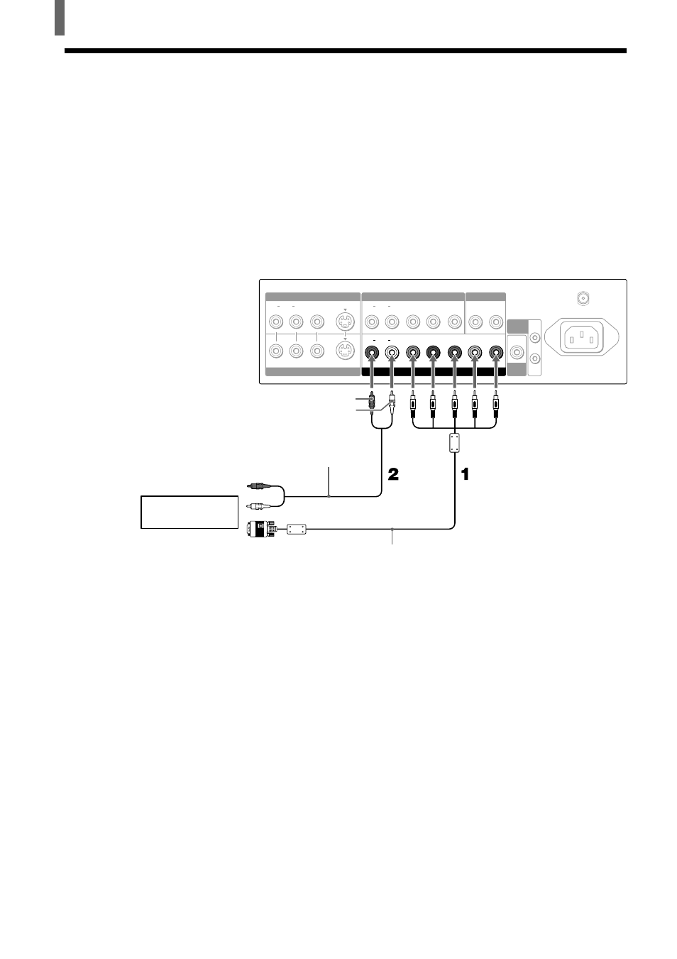 Conexión de un equipo rgb, B, p | Sony WEGA KZ 42TS1 User Manual | Page 132 / 176