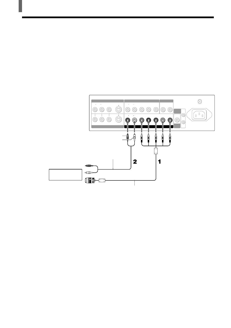 Connecting an rgb equipment, B, p | Sony WEGA KZ 42TS1 User Manual | Page 16 / 176