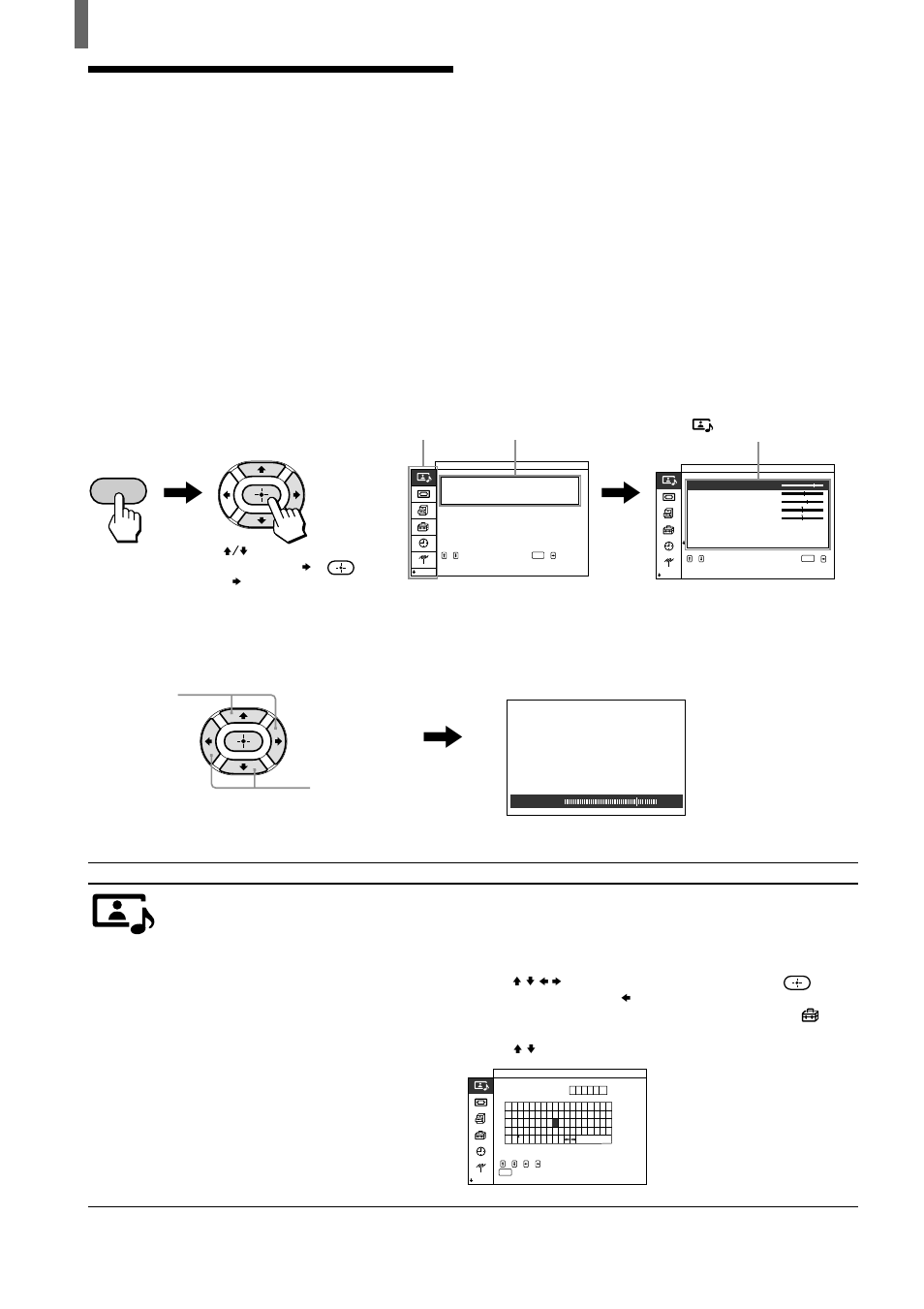 Para ajustar la configuración | Sony WEGA KZ 42TS1 User Manual | Page 164 / 176