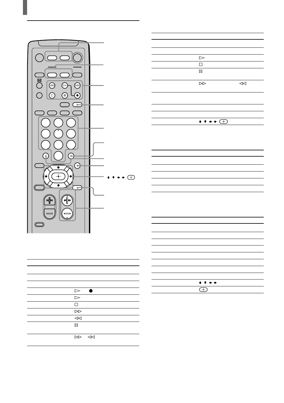 Operating optional equipment | Sony WEGA KZ 42TS1 User Manual | Page 32 / 176