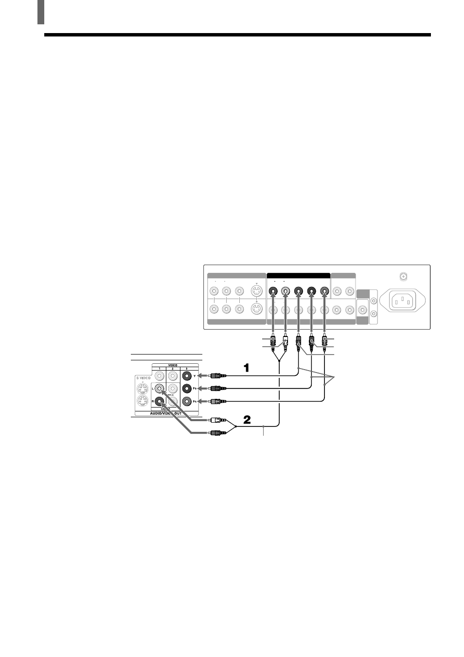 Et p, Du décodeur de télévision numérique au téléviseur, Remarques | Sony WEGA KZ 42TS1 User Manual | Page 72 / 176