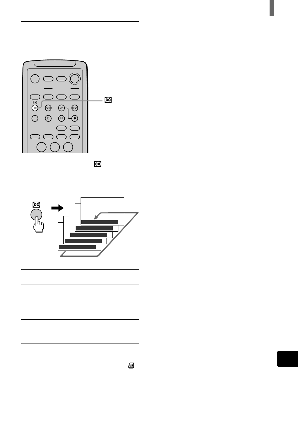 Utilisation des sous-titres | Sony WEGA KZ 42TS1 User Manual | Page 79 / 176