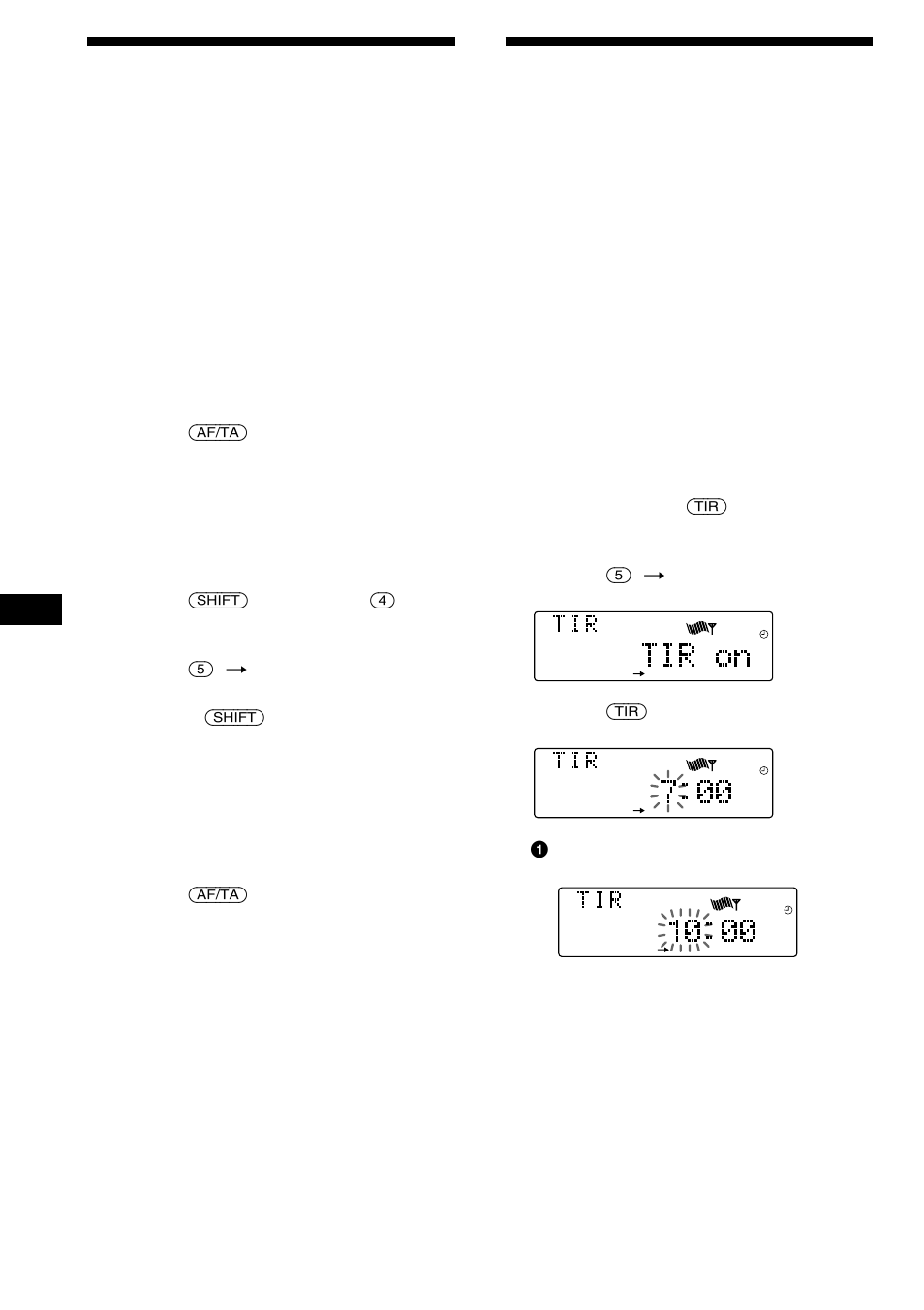 Förinställa rds-kanalerna med af och ta data, Spela in trafikmeddelanden | Sony MDX-C8900R User Manual | Page 110 / 186
