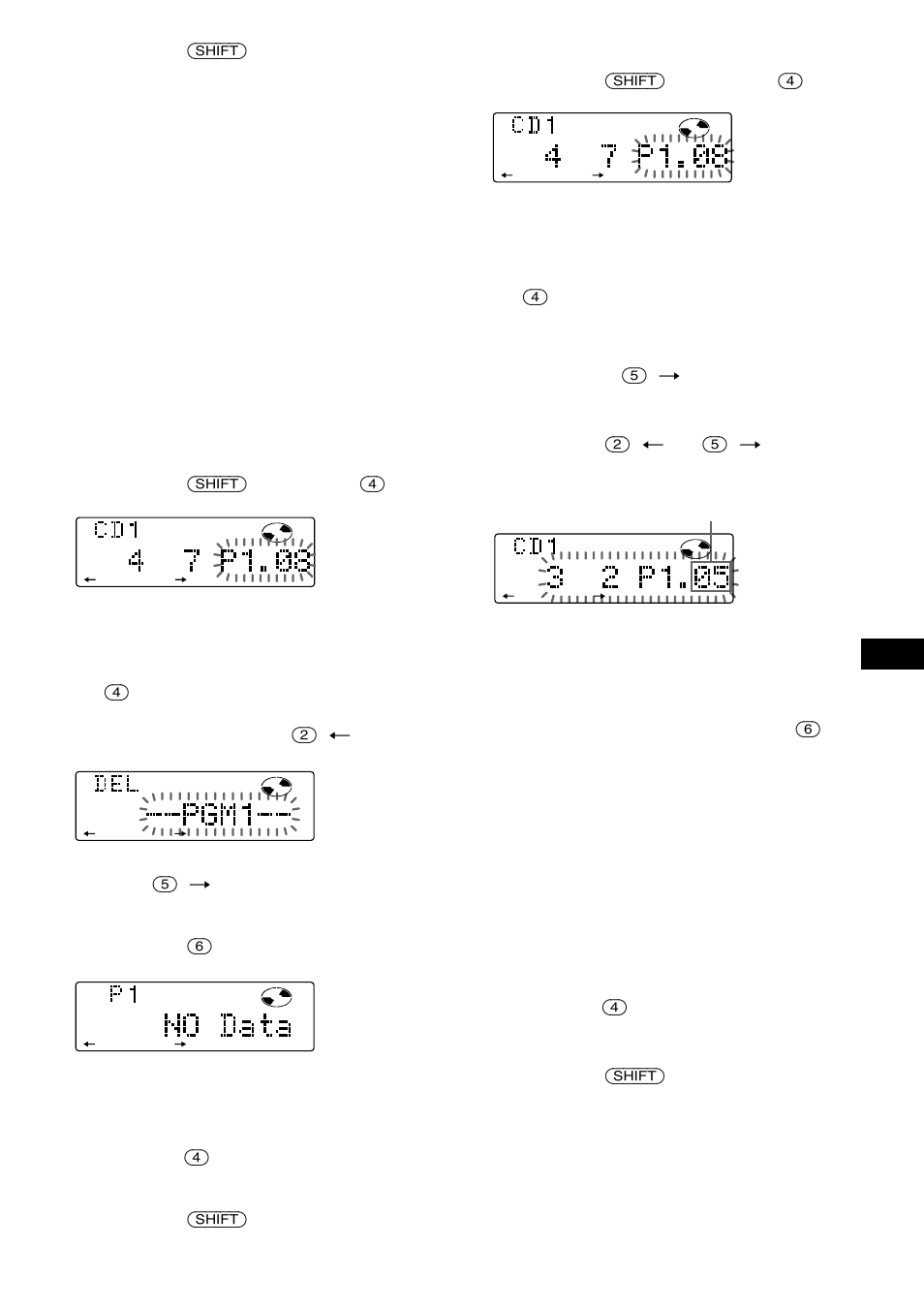 Apagar o programa por completo, Adicionar faixas ao programa | Sony MDX-C8900R User Manual | Page 169 / 186