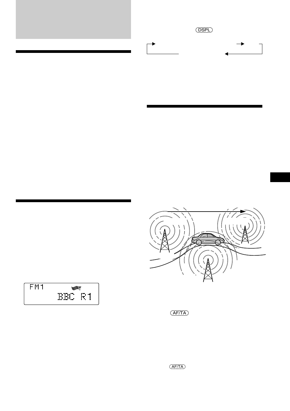 Descripción general de la función rds, Visualización del nombre de la emisora, Resintonización automática del mismo programa | Sony MDX-C8900R User Manual | Page 61 / 186