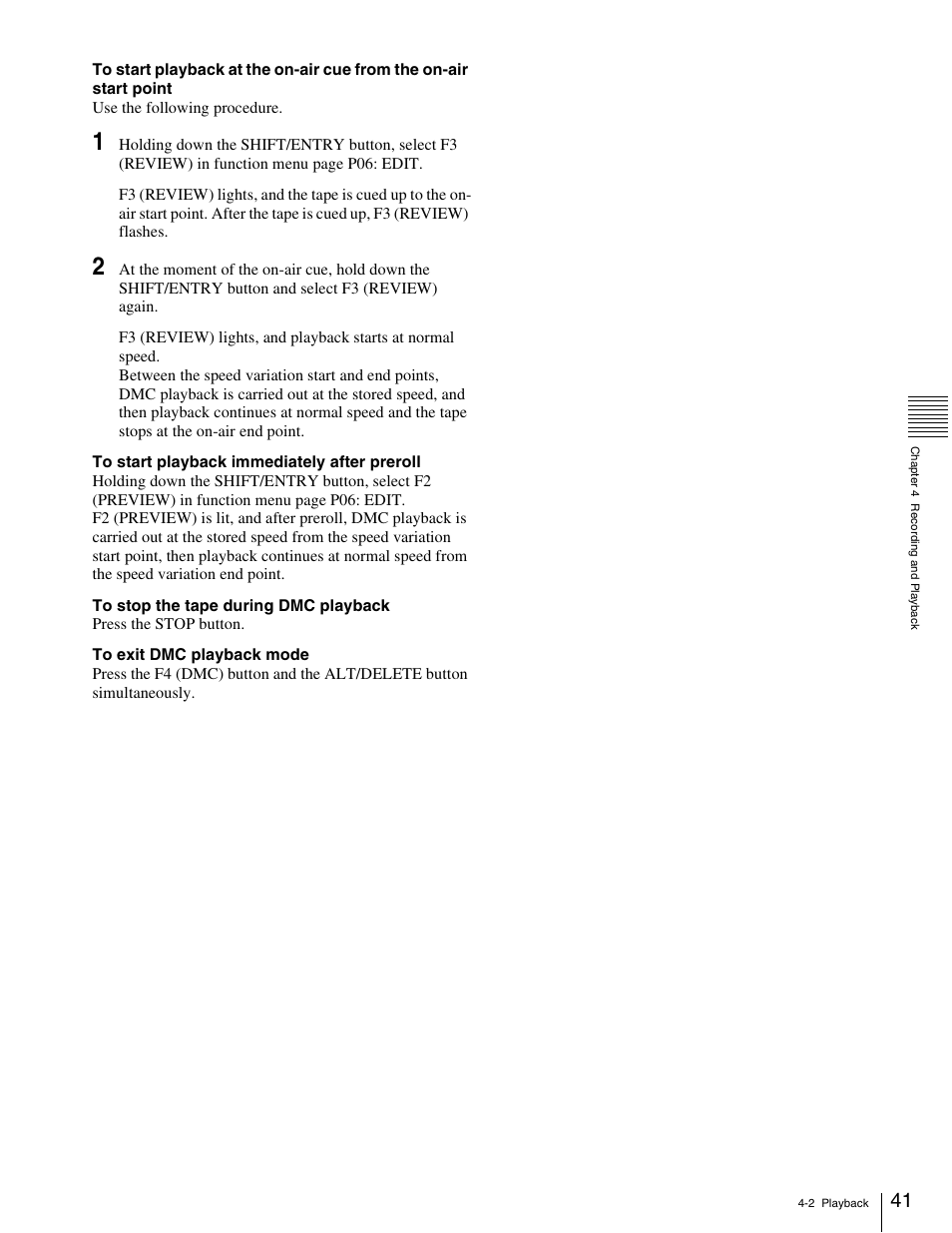 Sony HDW-1800 User Manual | Page 41 / 119