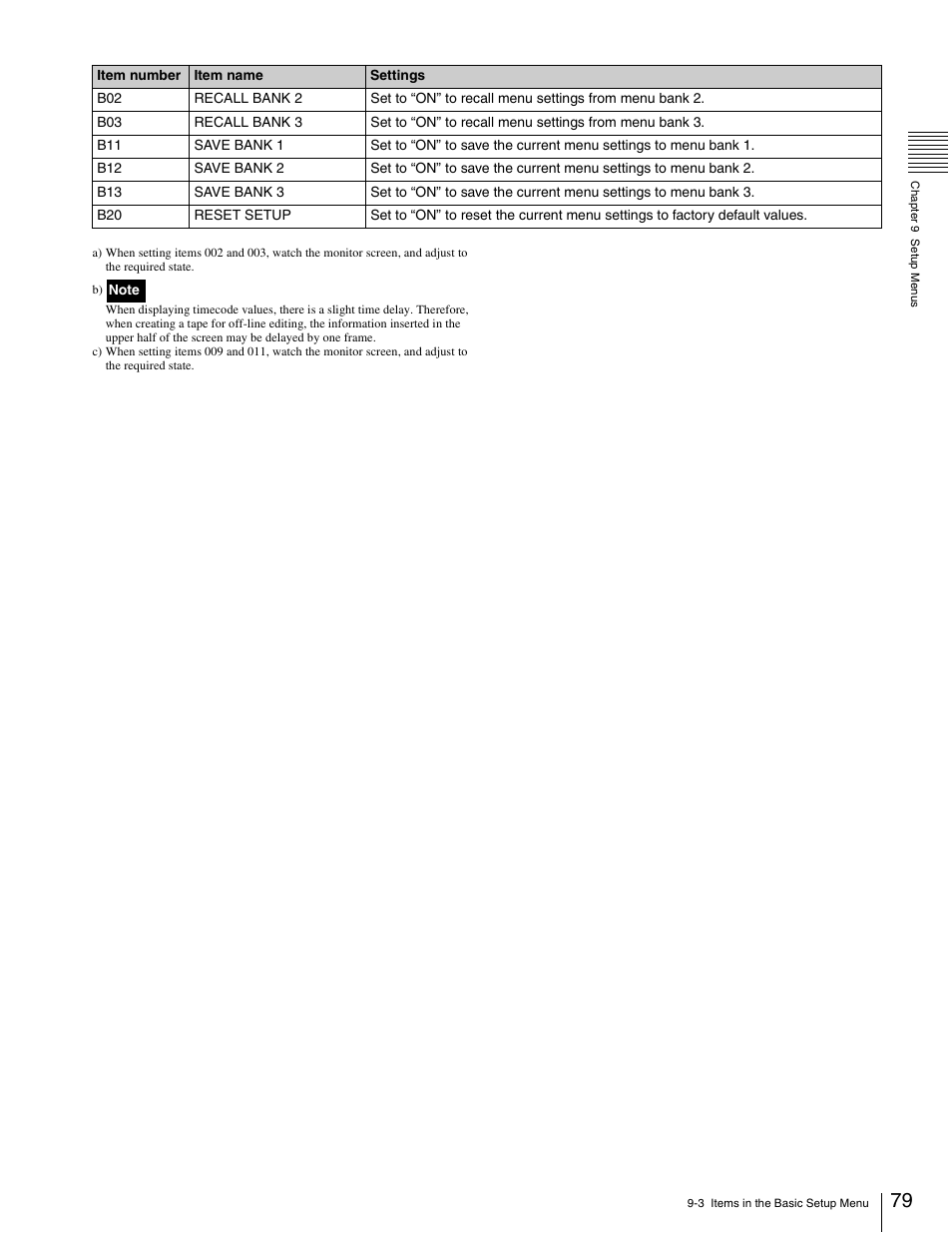 Sony HDW-1800 User Manual | Page 79 / 119