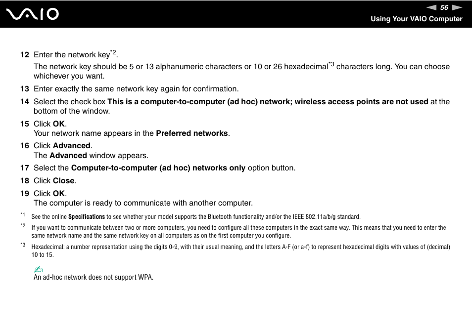 Sony VGN-N100 User Manual | Page 56 / 160