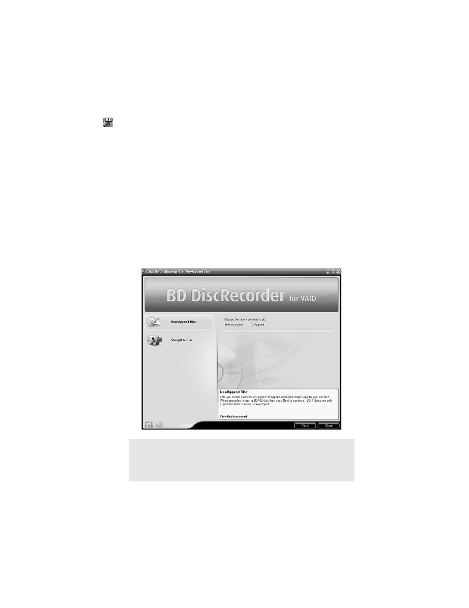 Ulead® bd discrecorder for vaio, Ulead, Bd discrecorder for vaio | Sony VAIO Blu-ray Disc Player User Manual | Page 16 / 32