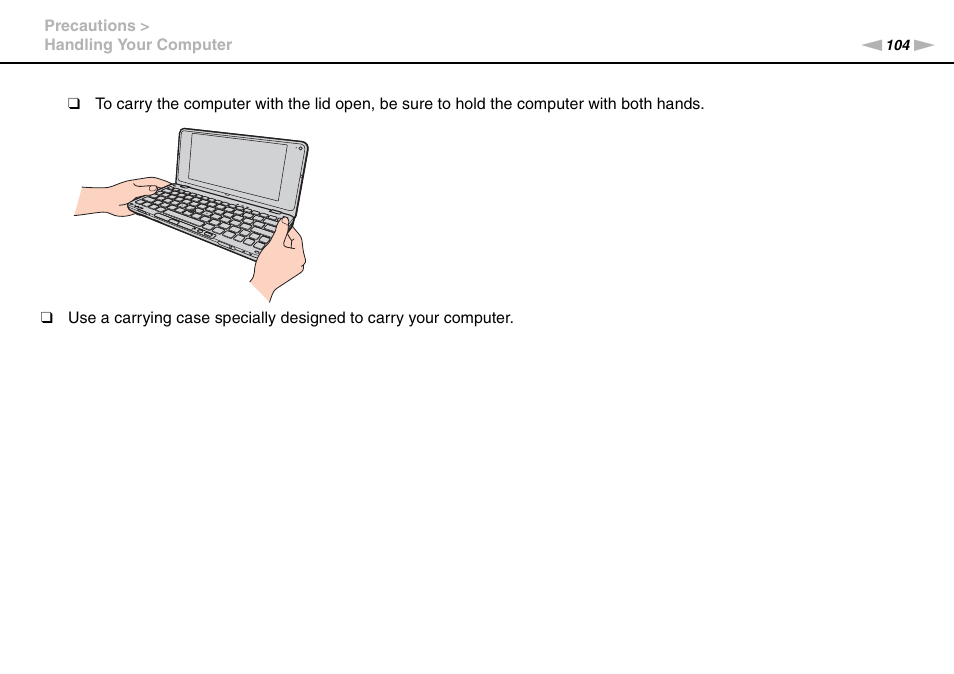 Sony VAIO VGN-P User Manual | Page 104 / 155