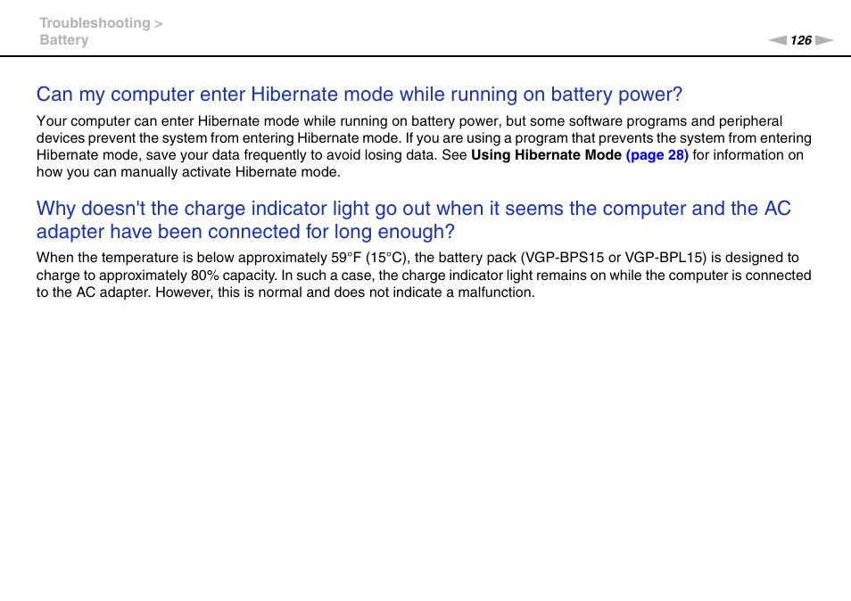 Sony VAIO VGN-P User Manual | Page 126 / 155