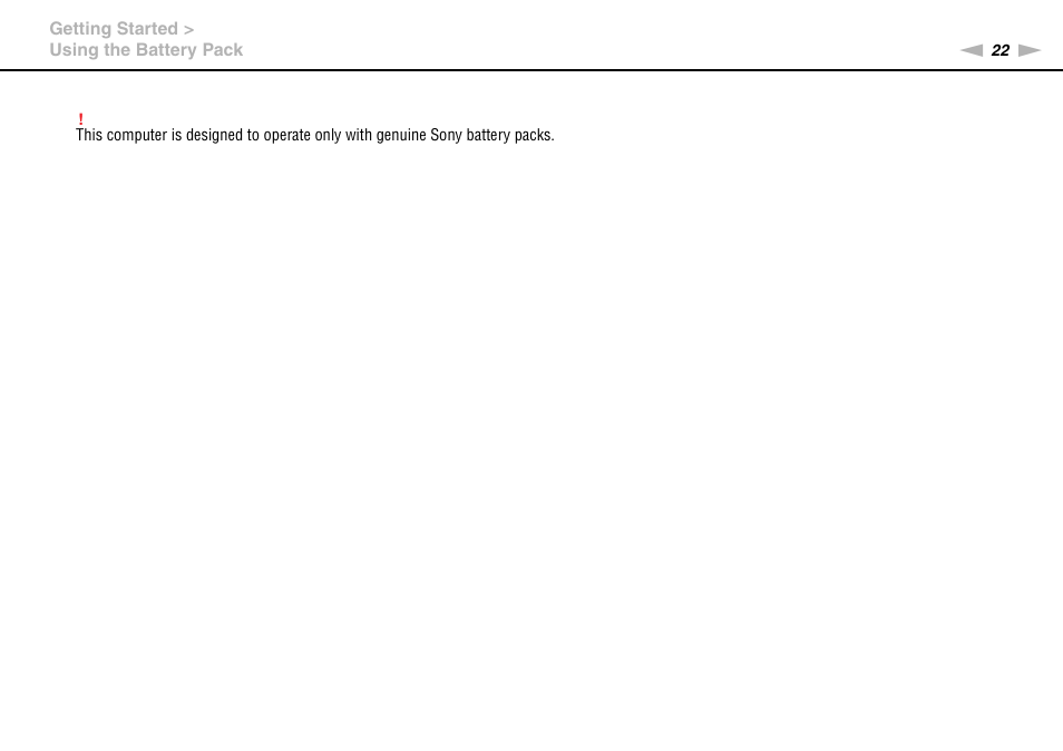 Sony VAIO VGN-P User Manual | Page 22 / 155