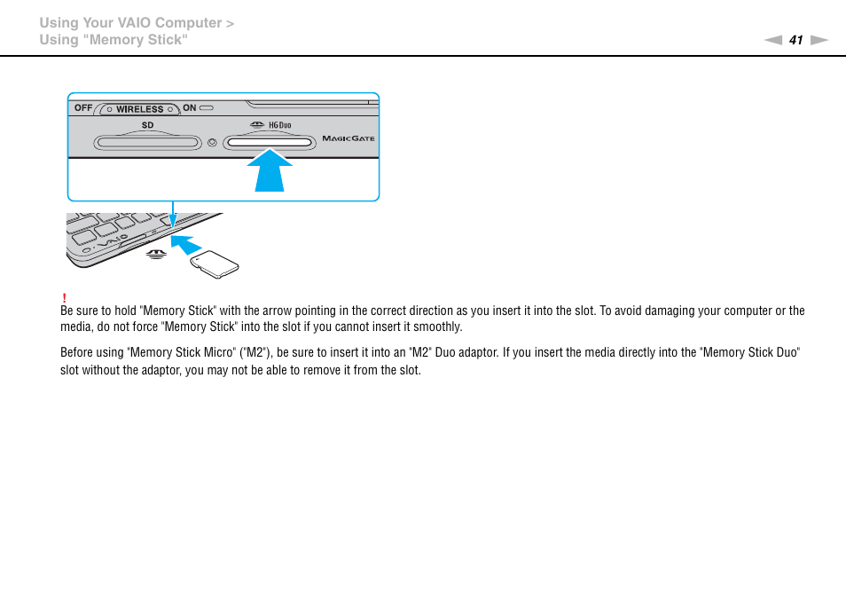 Sony VAIO VGN-P User Manual | Page 41 / 155