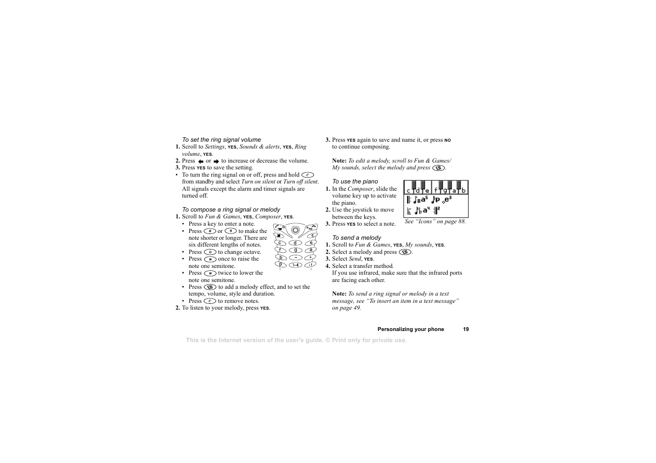 Sony T68i User Manual | Page 19 / 95