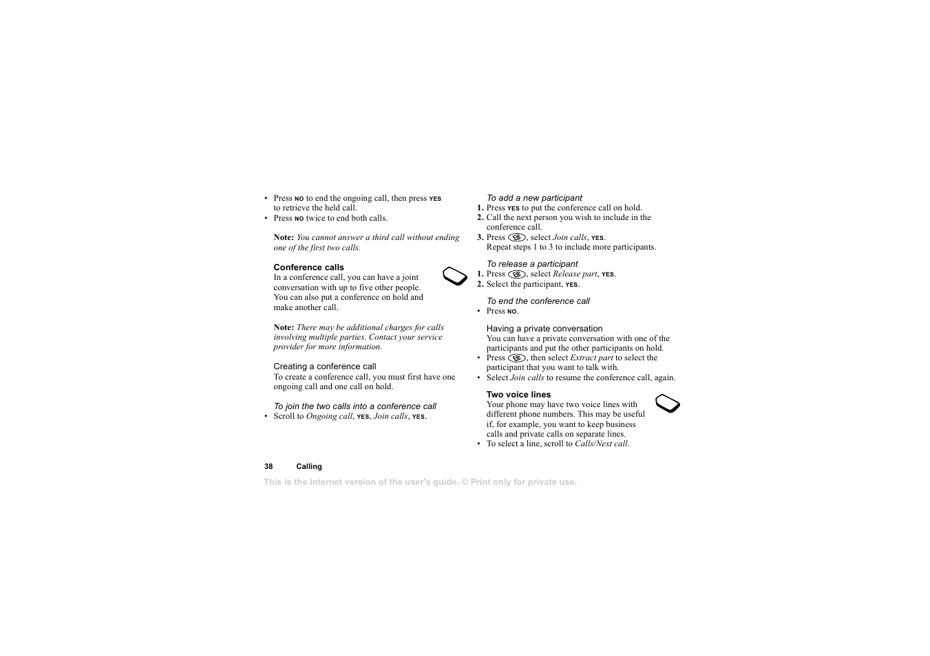 Sony T68i User Manual | Page 38 / 95