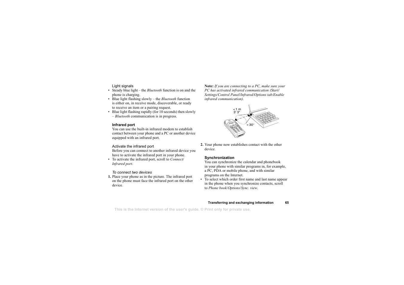 Sony T68i User Manual | Page 65 / 95