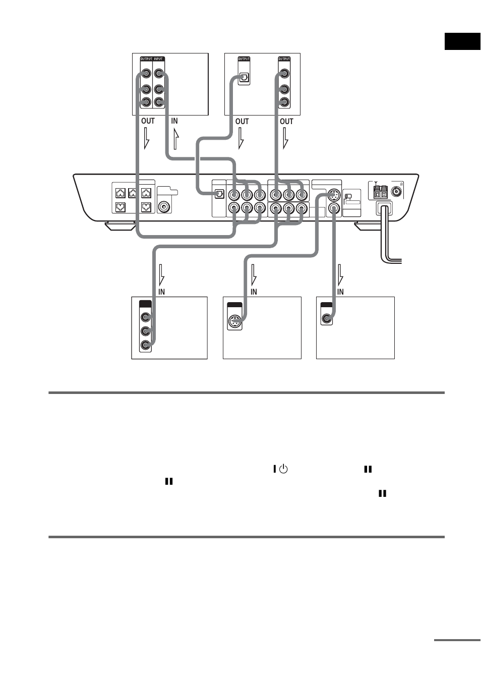 Ge tting star te d, If the colour system of the tv is pal, Continued | Sony DAV-SC8 User Manual | Page 19 / 88