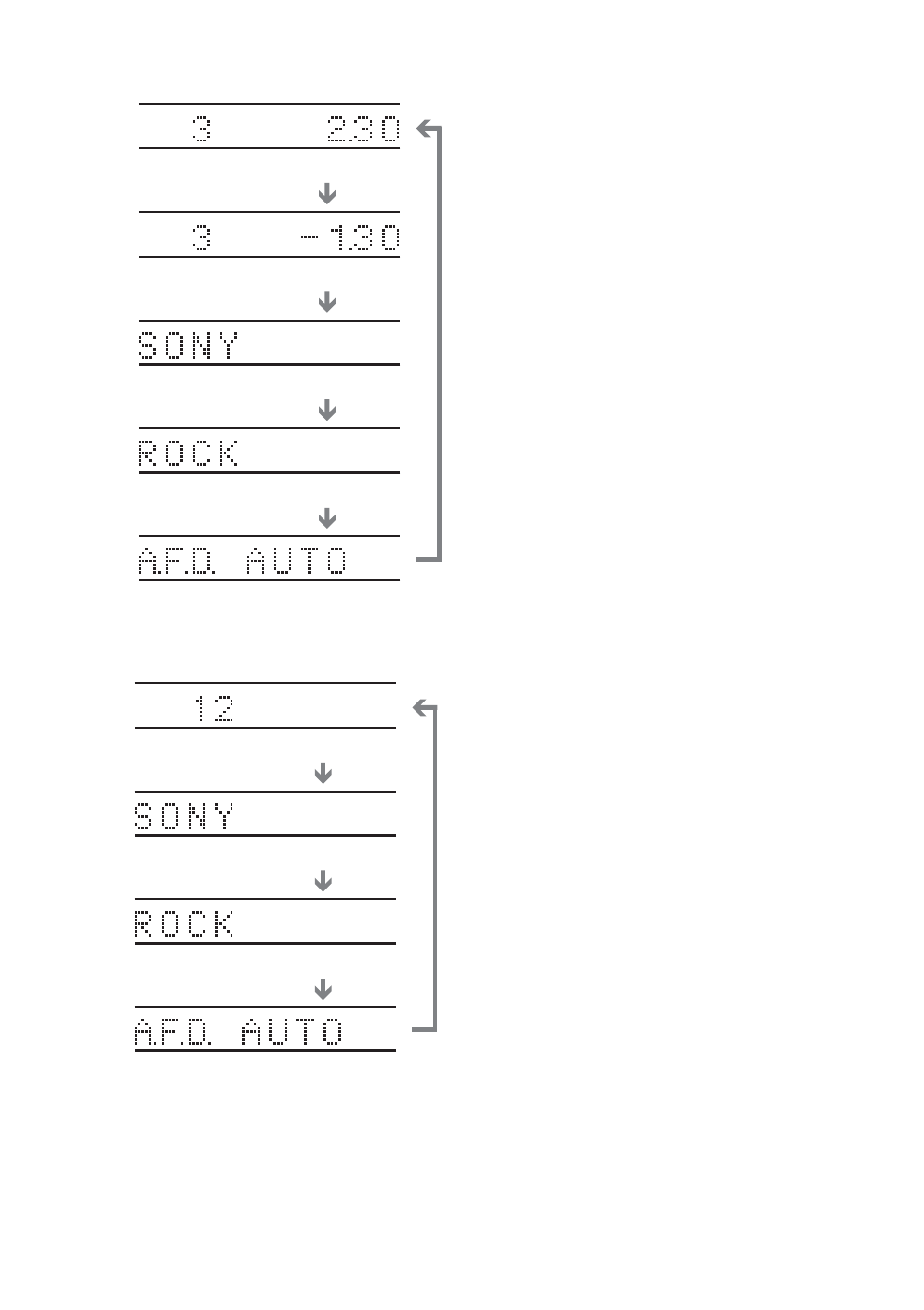 When playing back an mp3 when playing back a jpeg | Sony DAV-SC8 User Manual | Page 38 / 88