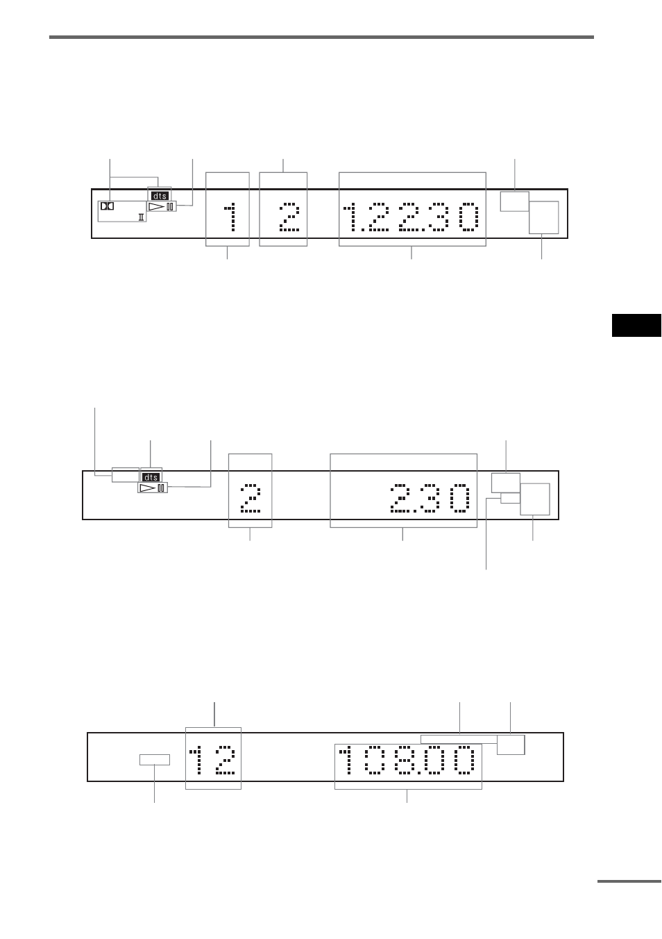 Front panel display, Ad dit iona l inf o rma tion | Sony DAV-SC8 User Manual | Page 79 / 88