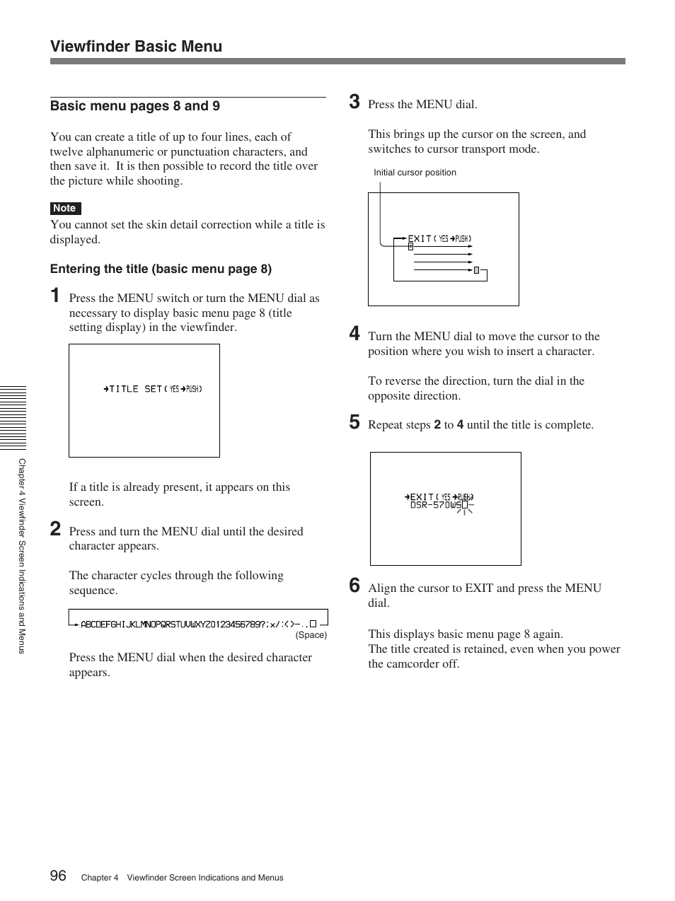 Sony 570WSPL User Manual | Page 96 / 160