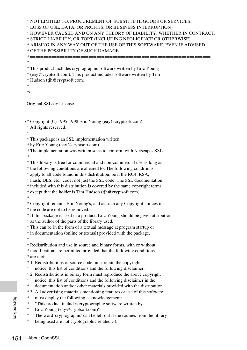Sony PMW-F3K User Manual | Page 154 / 164
