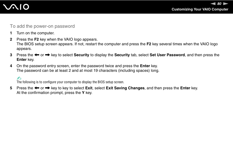 Sony VGC-RM1 User Manual | Page 80 / 170