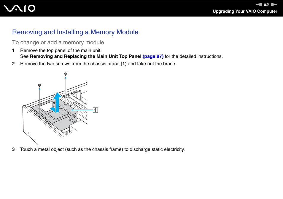 Sony VGC-RM1 User Manual | Page 95 / 170