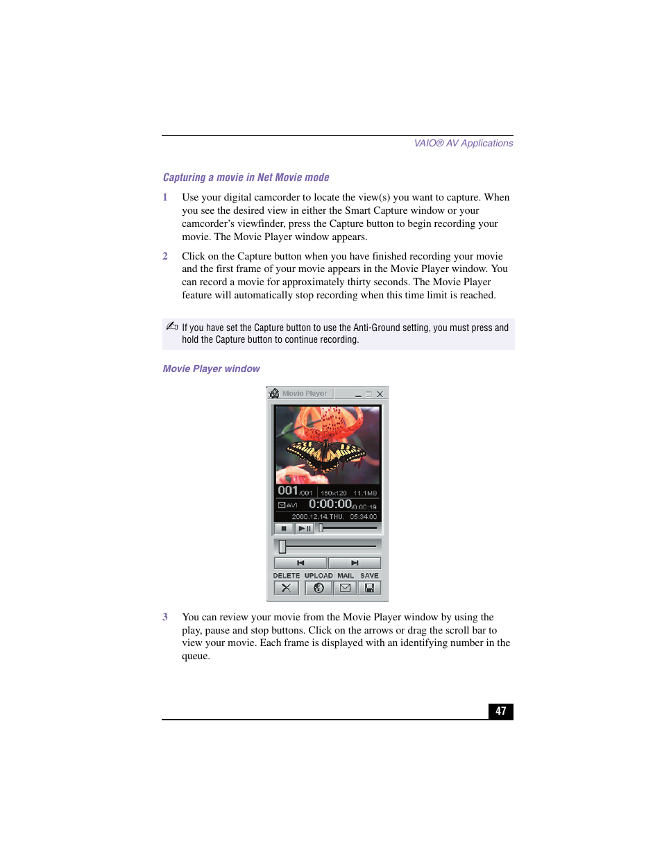 Sony PCV-RX380DS User Manual | Page 47 / 100