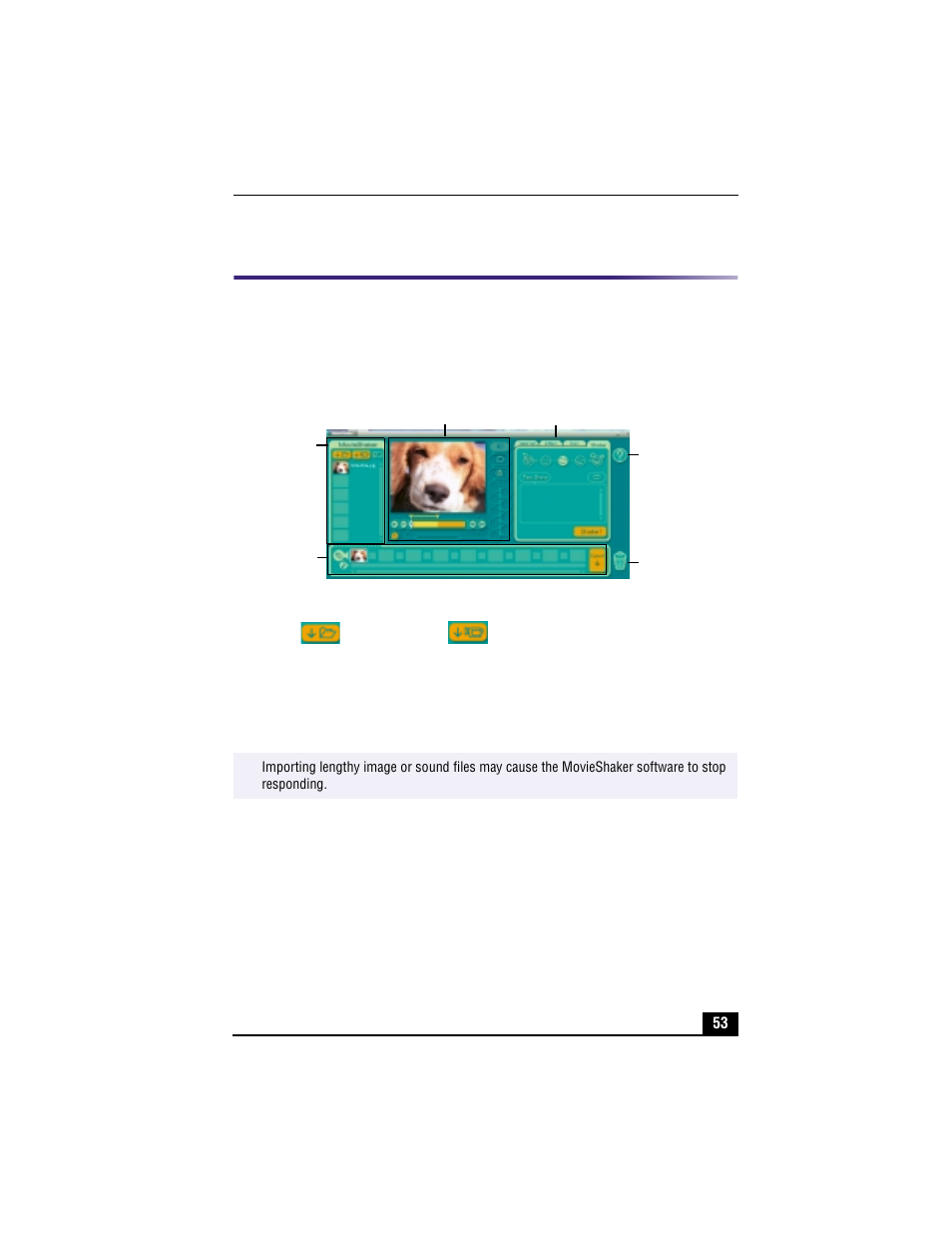 Movieshaker | Sony VAIO PCV-RX490TV User Manual | Page 55 / 142
