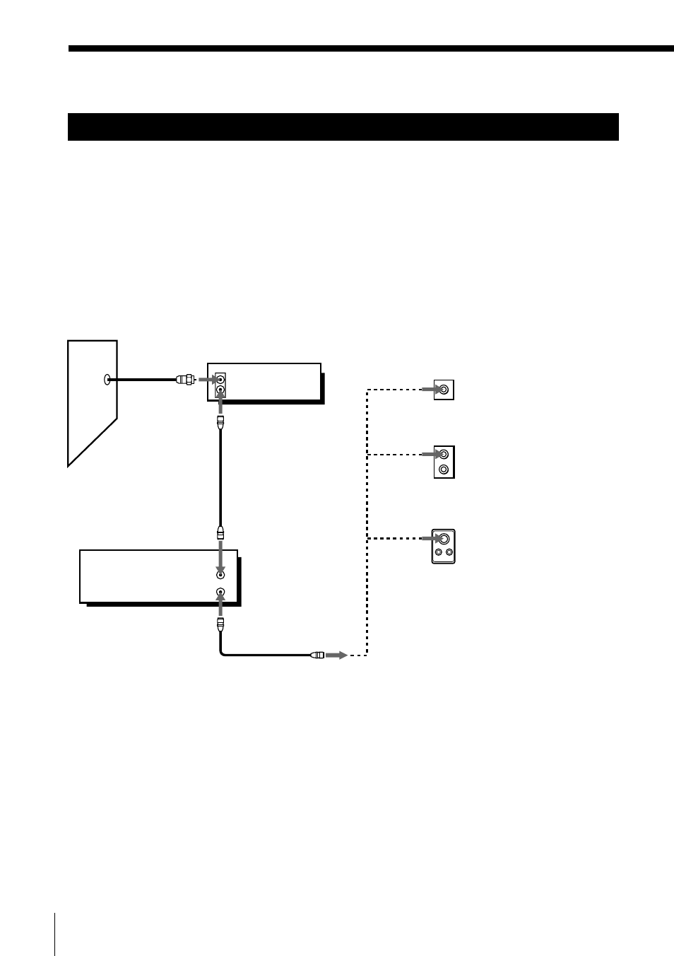 Hookup 4, Hookup 4 cable box with many scrambled channels, Hookup 2 | 10 step 3: hookups (continued) | Sony SLV-469 User Manual | Page 10 / 56