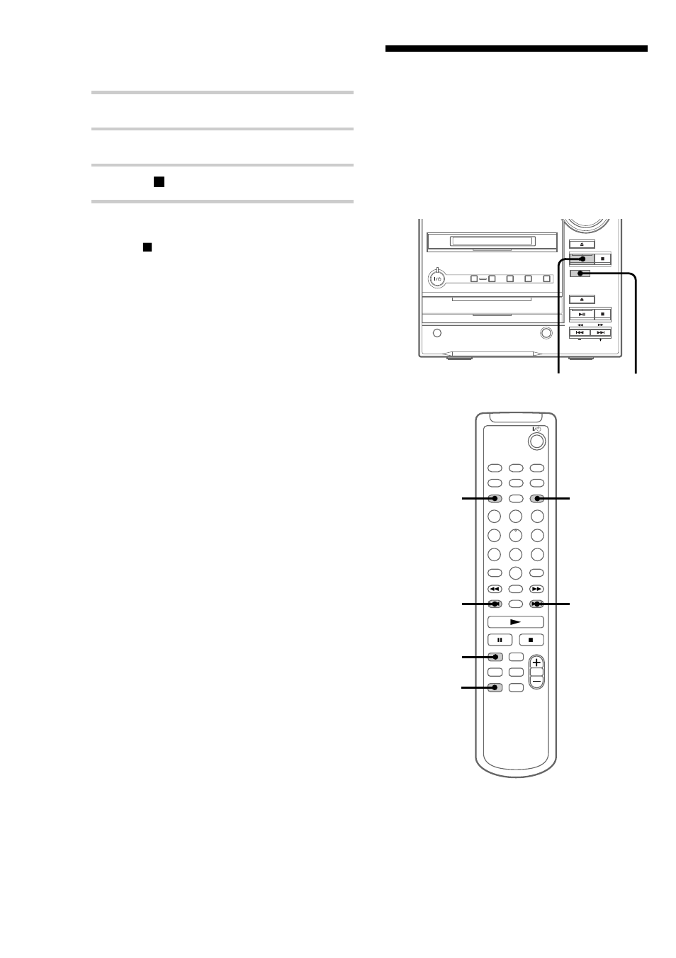Monaural recording | Sony CMT-CP33MD User Manual | Page 42 / 88