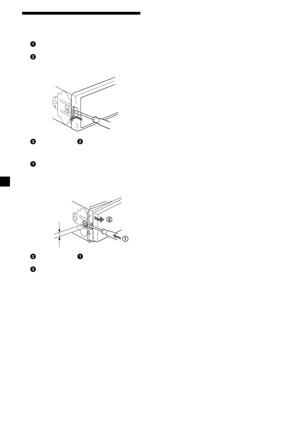 16 extracción de la unidad | Sony CDX-CA580X User Manual | Page 34 / 40