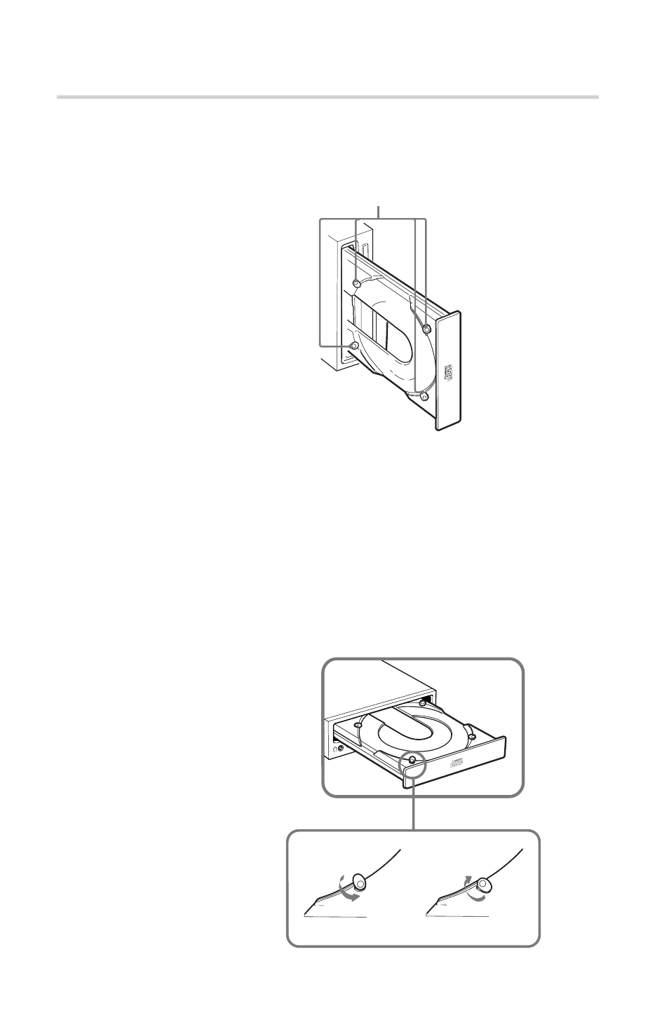 How to use the disc locks | Sony CDU711 User Manual | Page 24 / 28