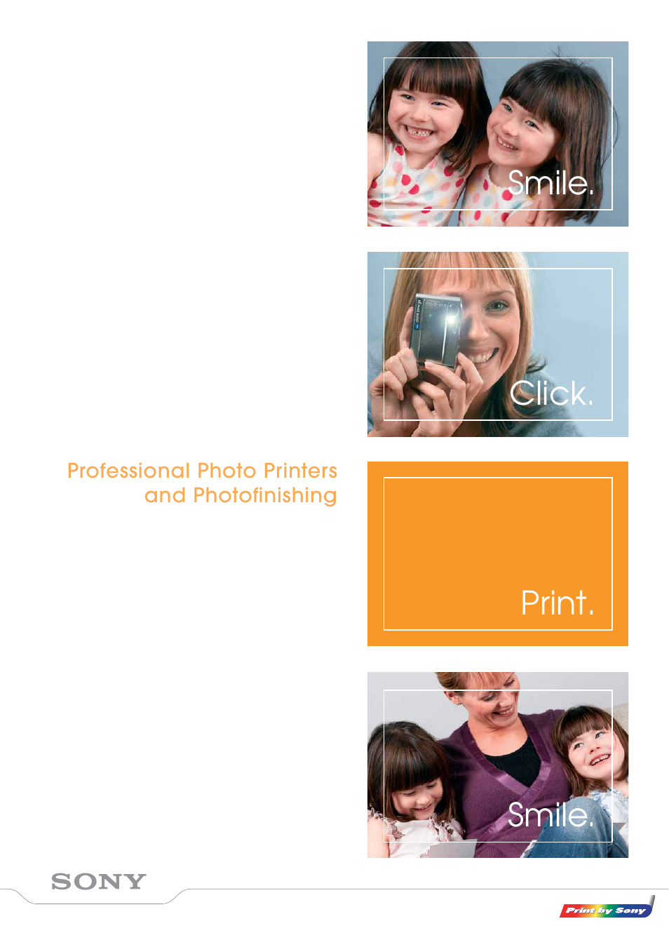 Sony Professional Photo Printer User Manual | 22 pages