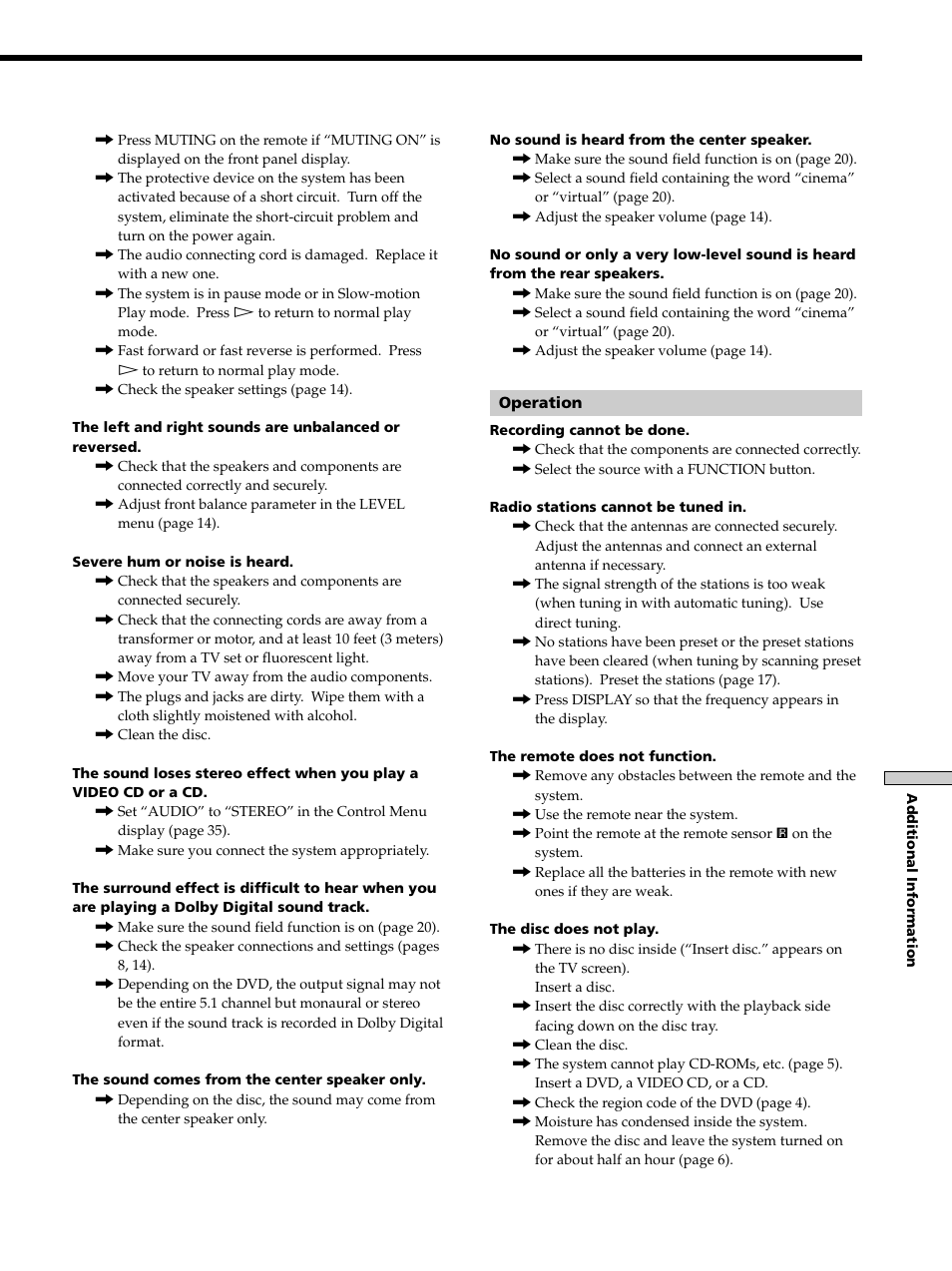 Sony DAV-S300 User Manual | Page 57 / 68