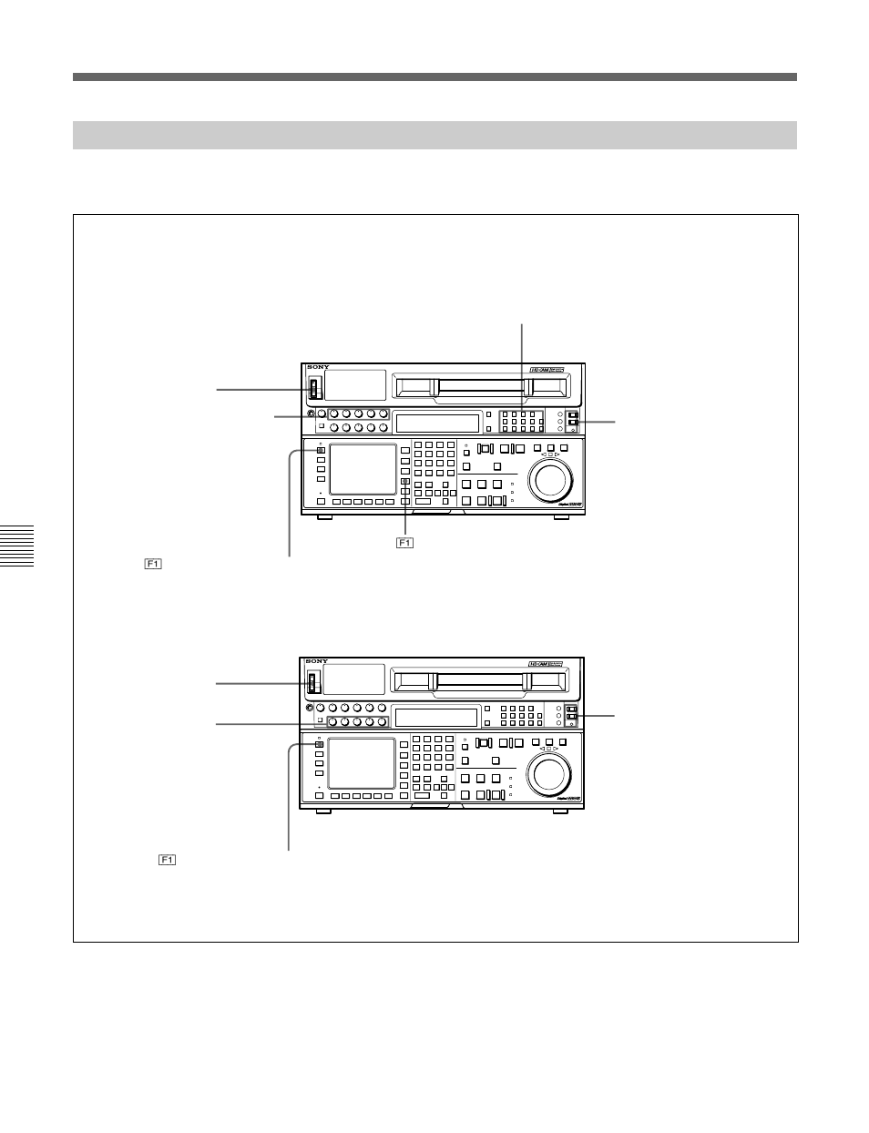 1-2 setting switches and menus, 1 basic automatic editing | Sony HDW-F500 User Manual | Page 110 / 178