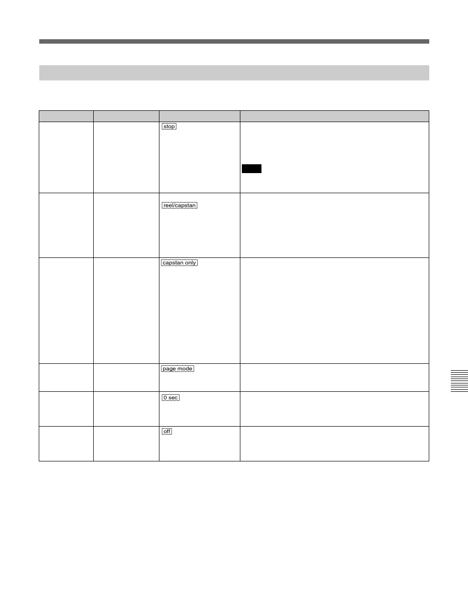 Items related to prerolling (401~), A-27 | Sony HDW-F500 User Manual | Page 155 / 178